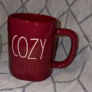 Rae Dunn Cozy Burgundy Mug